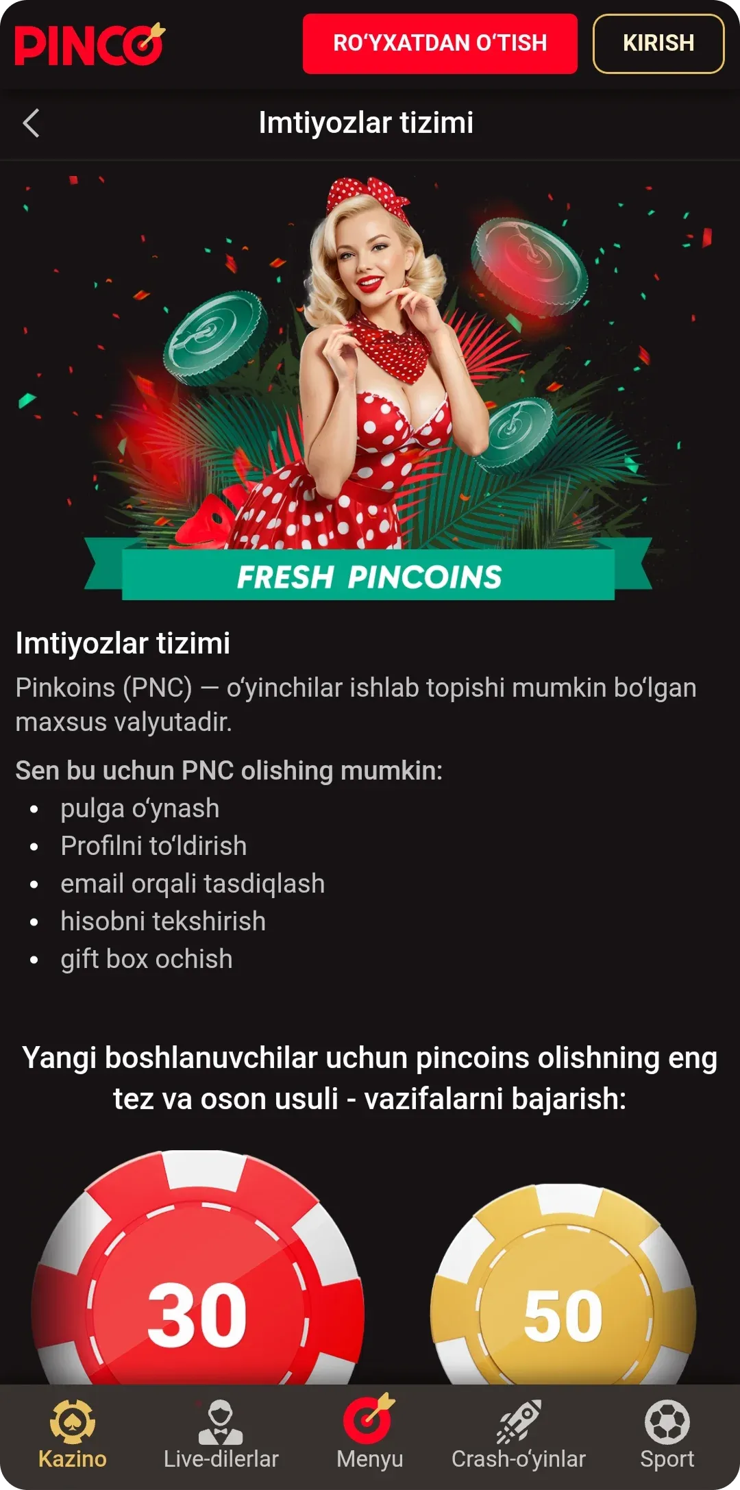 Pincoins